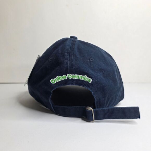 Online Ceramics x blink-182 “Alien Hat” - Navy Green Hat Adjustable Cap - NEW - Picture 4 of 7